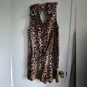 Cache Leopard Print Romper